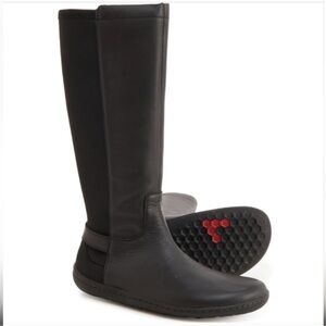 Vivo Barefoot Black Knee-High Boots